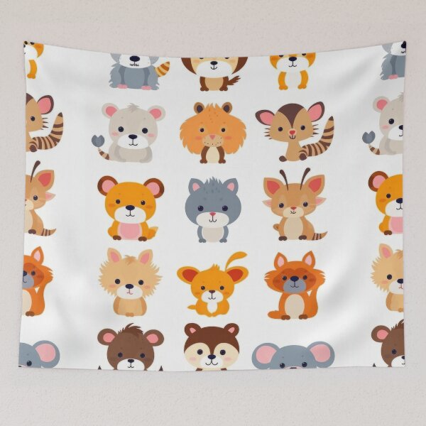 Item preview, Set of Cute Animal Illustrations for Children - Graphic Art designed and sold by Piotrek0001.