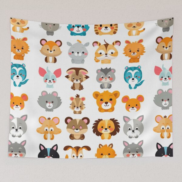 Item preview, Set of Cute Animal Illustrations for Children - Graphic Art designed and sold by Piotrek0001.