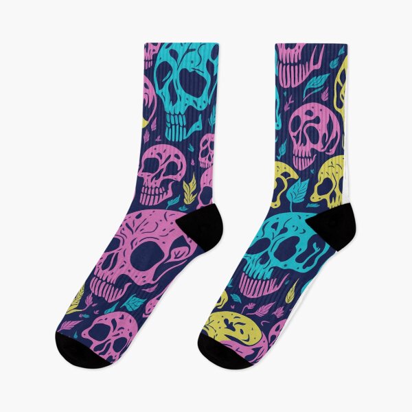 Item preview, skull seamless aesthetic retro pattern designed and sold by sreenandhan.