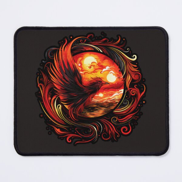 Item preview, Red Cardinal Logo on Crimson Sunset designed and sold by Belltwon.