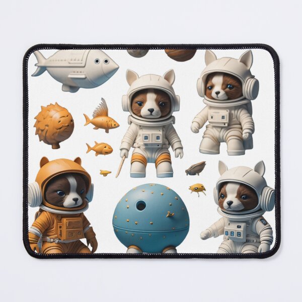 Artikelvorschau, Pets in space STAR 6 entworfen und verkauft von SpecialForceART.