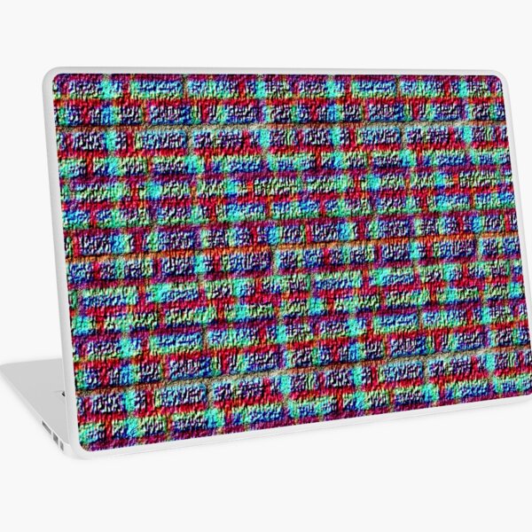 Item preview, 3D Rainbow Abstract Brick Texture designed and sold by TheRulerofEarth.