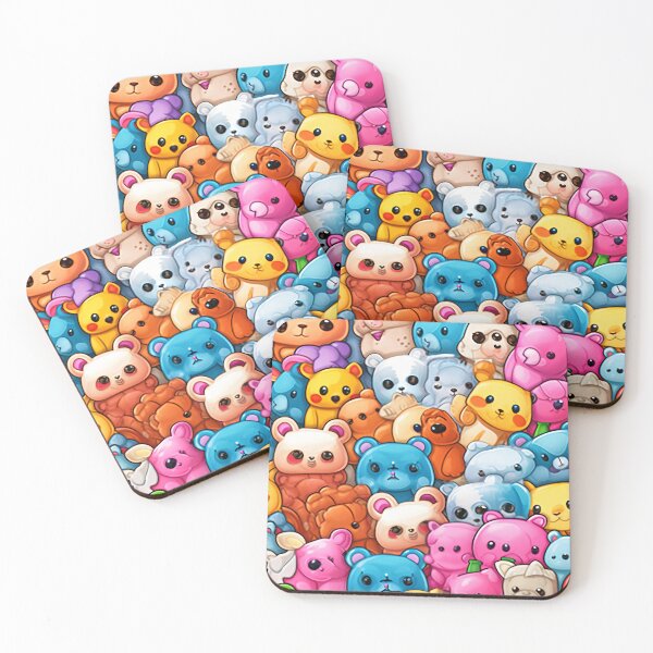 Item preview, Teddy Bear Delights - Set of Adorable Illustrations for Children designed and sold by Piotrek0001.