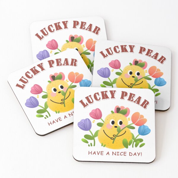 Item preview, Lucky Pear, Cute Pear designed and sold by Lychee Design.