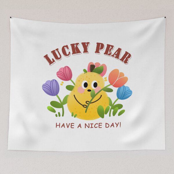 Item preview, Lucky Pear, Cute Pear designed and sold by Lychee Design.