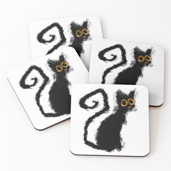 Item preview, Gato negro designed and sold by lompyloops.
