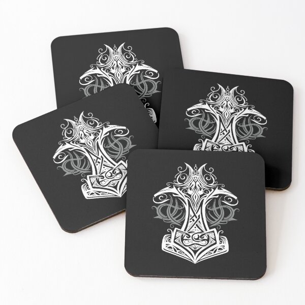 Item preview, Thor's hammer Mjolnir viking symbol designed and sold by Christine Krahl.