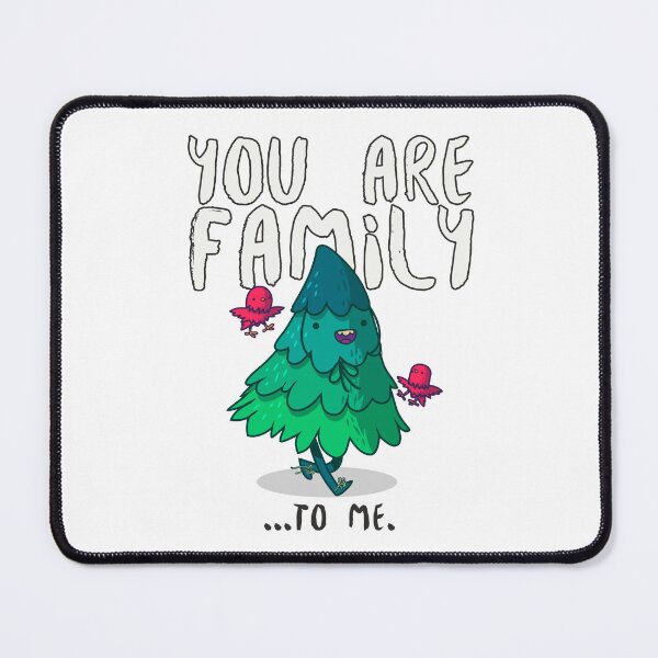 Item preview, You Are Family To Me Tshirt Design, Cute Pine Tree Drawing, Birds, Family Quote, Family Statement, Sweet Statement, Statement Tee designed and sold by Chicheyani.