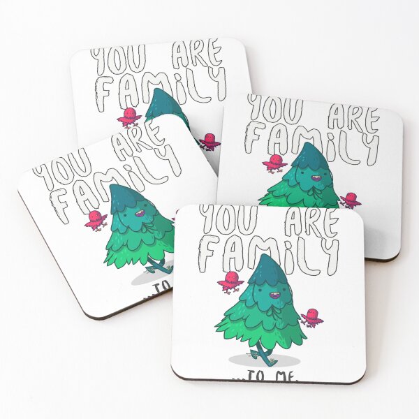 Item preview, You Are Family To Me Tshirt Design, Cute Pine Tree Drawing, Birds, Family Quote, Family Statement, Sweet Statement, Statement Tee designed and sold by Chicheyani.