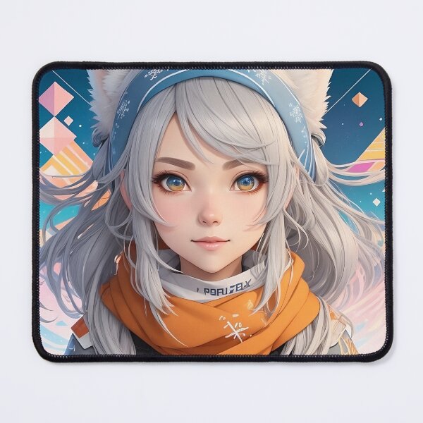 Item preview, 003 Loneliness adds beauty to life Childhood Dream Girls Cat Ear headband Anime T-Shirt Anime Stiker designed and sold by B2-Soul-of-Art.