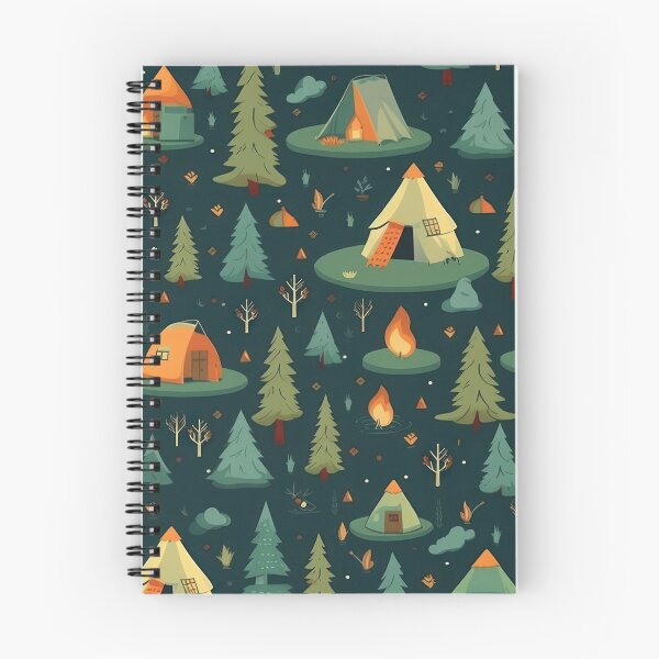 Aperçu de l'œuvre Camping en plein air créée et vendue par TAbstract.