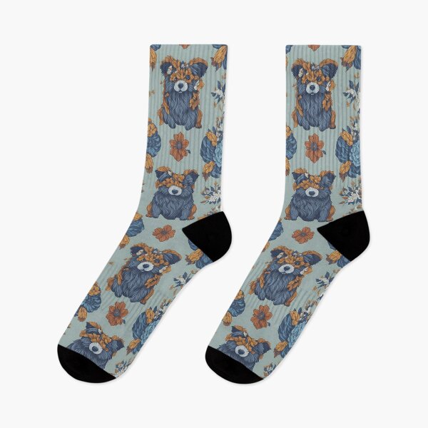 Item preview, Puppy Blossoms: Whimsical Fusion of Flowers and Canine Cuteness designed and sold by Rezzziii.