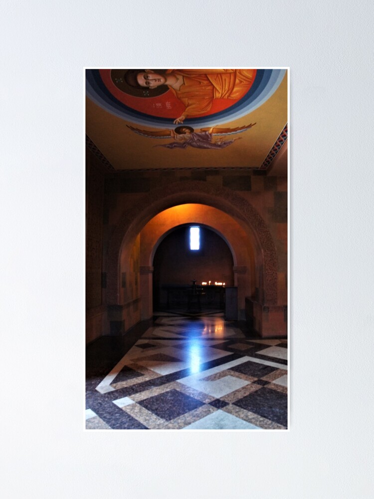 Marble Foyer Poster By Girotav Redbubble