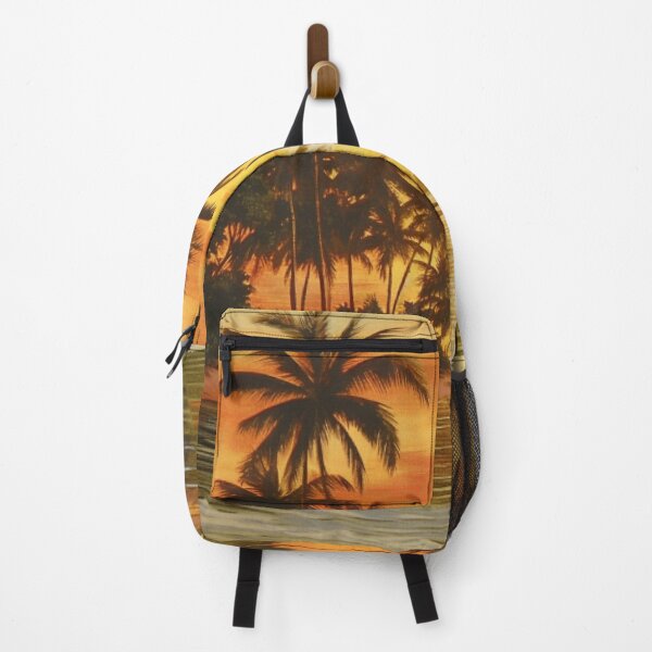 Item preview, Serene Paradise - Tropical Sunset Art Print, Tranquil Beauty designed and sold by Dubage603.