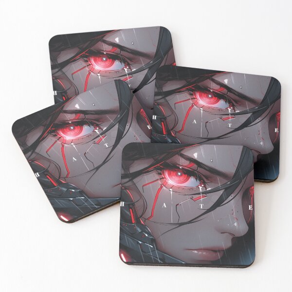 Item preview, Cyberpunk Hate: Unveiling the Dark Underbelly of a Futuristic Society designed and sold by RIAiCreations.