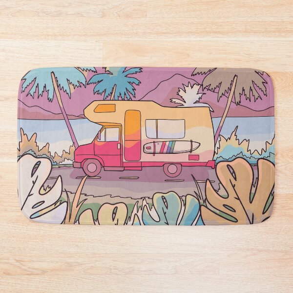Item preview, Campervan travels designed and sold by Swadeillustrations.