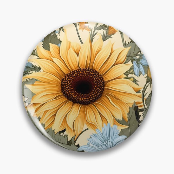 Artikelvorschau, Blühende Sonnenblumen und blaue Köstlichkeiten entworfen und verkauft von Fiore-Italiano.