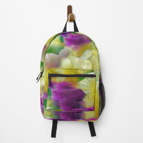 Item preview, Yellow + Purple Iris Flowers designed and sold by kristalcurt.