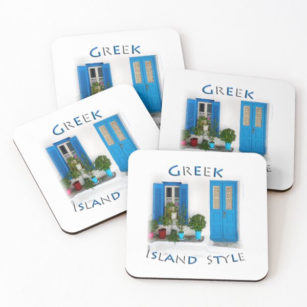 Item preview, Greek Island Style - Blue & White designed and sold by Adam Gormley.