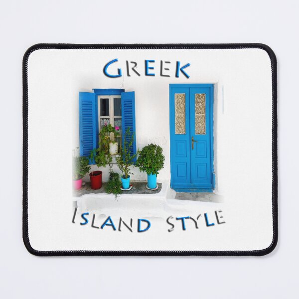 Item preview, Greek Island Style - Blue & White designed and sold by Adam Gormley.