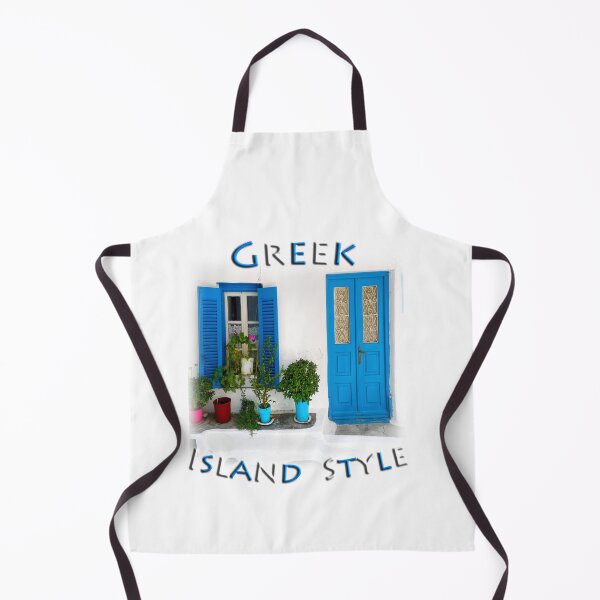 Item preview, Greek Island Style - Blue & White designed and sold by Adam Gormley.