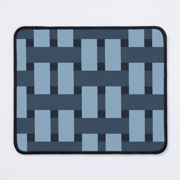 Item preview, Fabric Weave Types #04 - Weft Rib Weave Regular Pattern - Sophisticated Blue designed and sold by DesignCentrum.