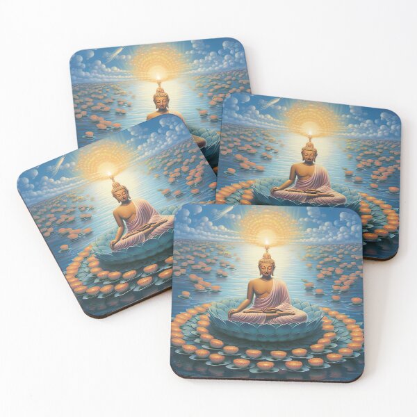 Item preview, Buddha himself seated on a huge floating lotus designed and sold by jerbiz.