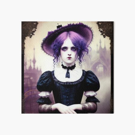 victorian gothic girl 11 | Sticker