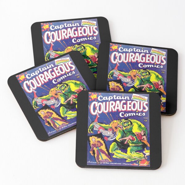 Item preview, captain courageous comics The Green Genie designed and sold by Maurikfrencyr.