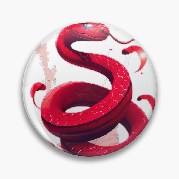 Item preview, red snake designed and sold by jerbiz.