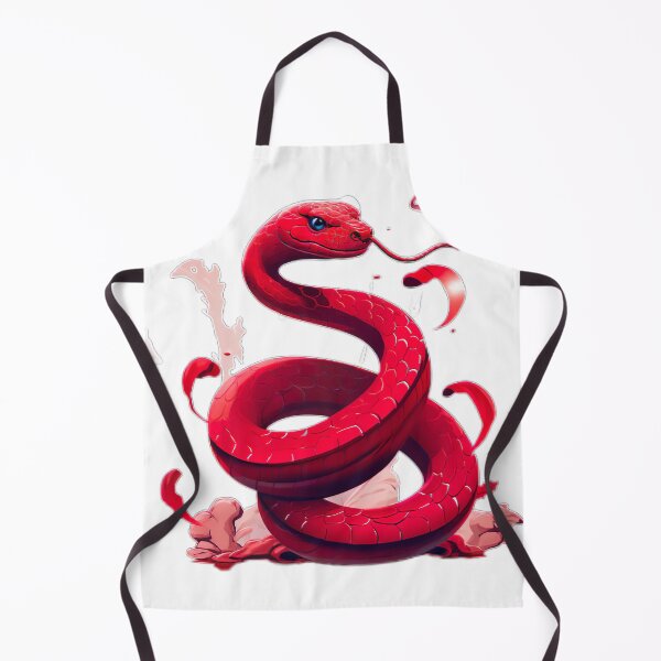 Item preview, red snake designed and sold by jerbiz.