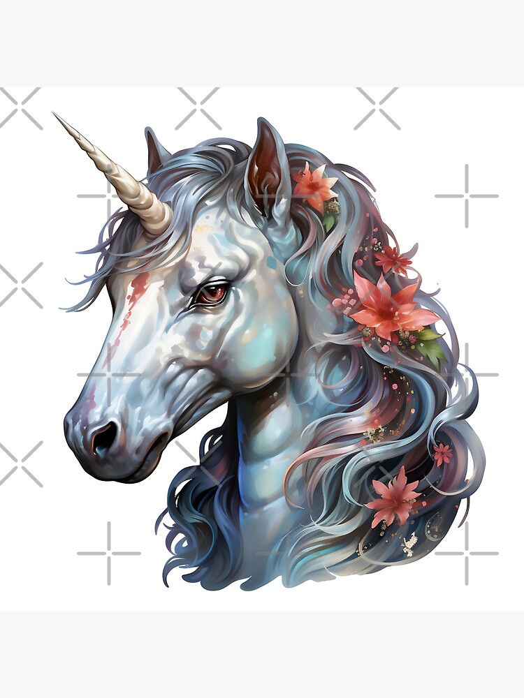 UNICORN ILLUSTRATION Magical,unicorn,printable Unicorn Artwork