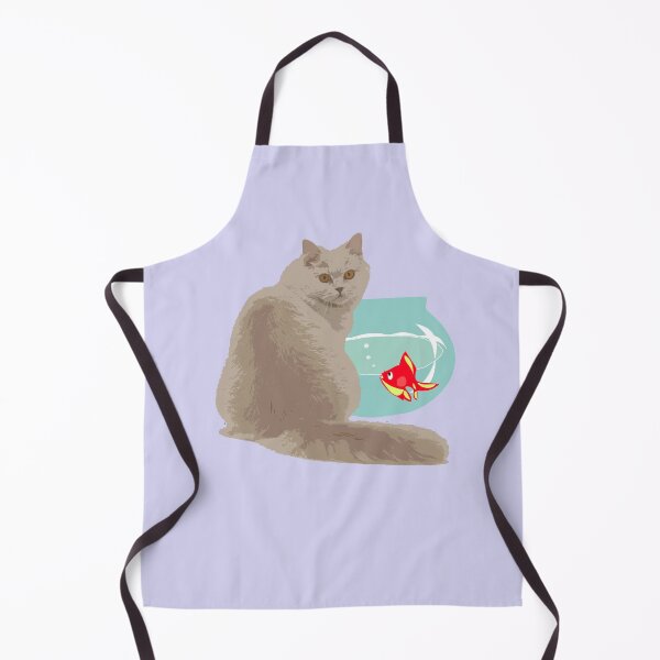 Item preview, Cat Guarding Fishbowl designed and sold by JHANL.