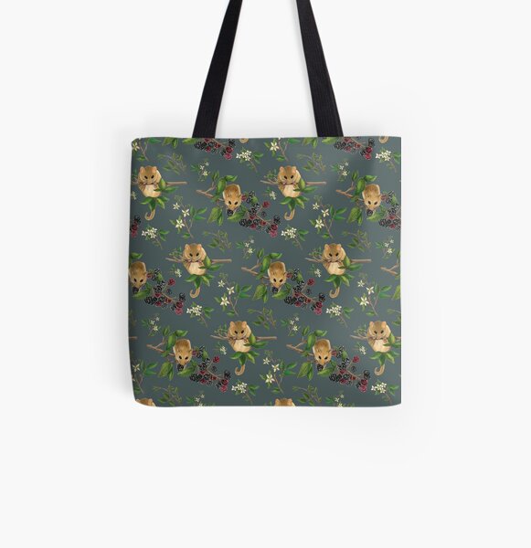 Hazel Dormouse All Over Print Tote Bag