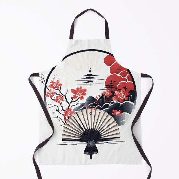 Item preview, Japanese Landscape with a Fan designed and sold by Pflugart.