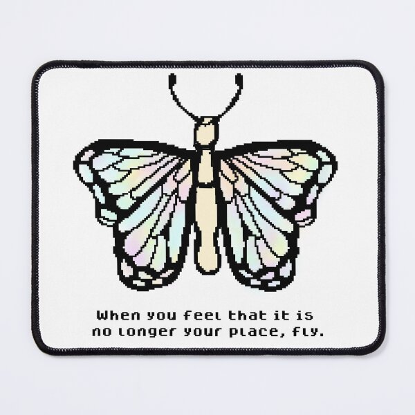 Item preview, colorful butterfly pixel designed and sold by Dianaacs.