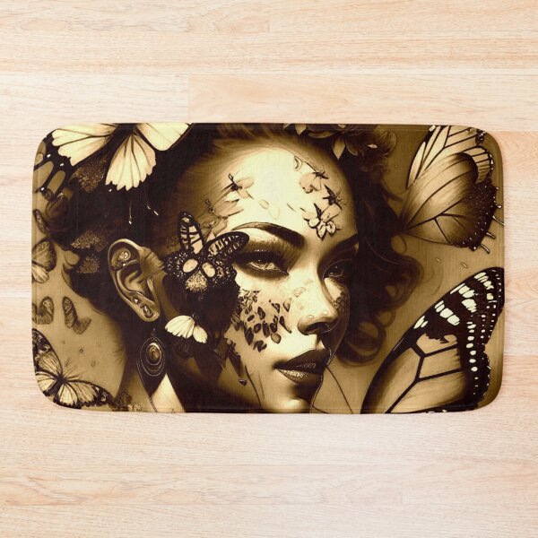 Item preview, Woman and Butterflies designed and sold by rhino715.