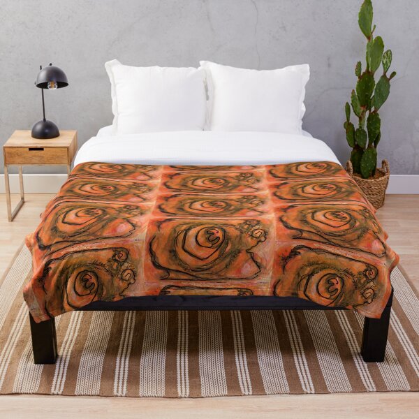 Item preview, Espiral en rojo brillante y naranja designed and sold by LiszaB.