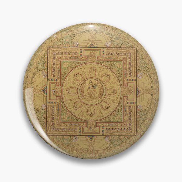 Item preview, Gold Tara Mandala designed and sold by Romio Shrestha.