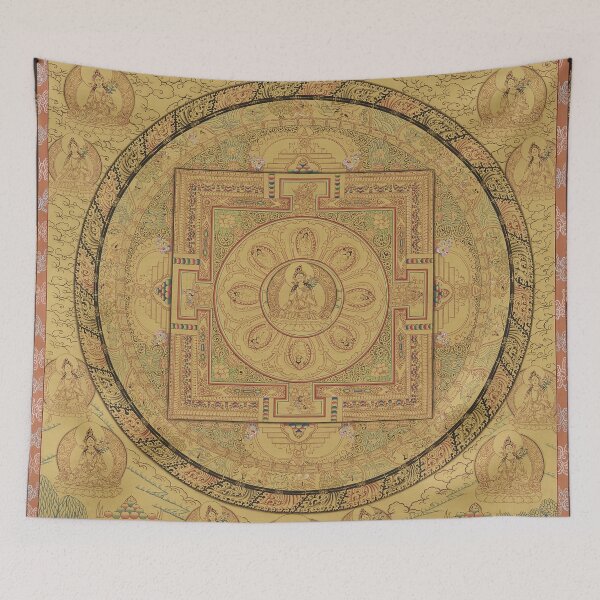 Item preview, Gold Tara Mandala designed and sold by Romio Shrestha.
