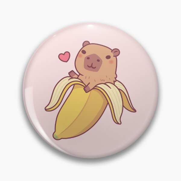 Item preview, Cute Capybara In Banana Funny designed and sold by rustydoodle.
