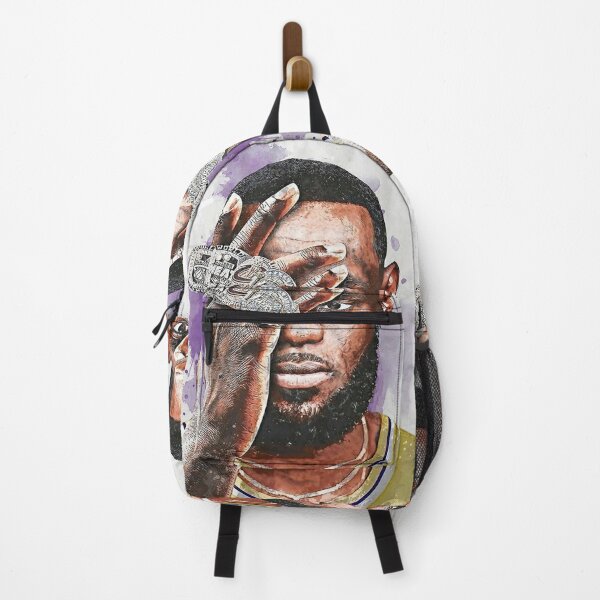 Lebron James The King Backpacks Boys Girls Bookbag Students School