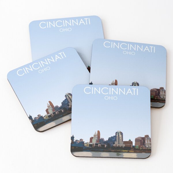 Artikelvorschau, Cincinnati, Ohio, USA, Druck entworfen und verkauft von summattodraw.