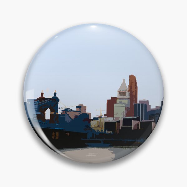 Item preview, Cincinnati, Ohio, USA, Print designed and sold by summattodraw.