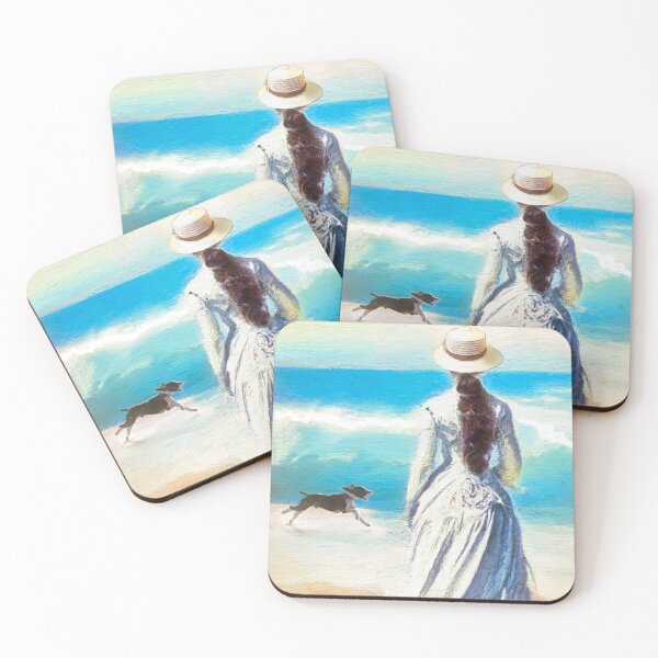 Item preview, Dog Fun at the Beach designed and sold by Sanctum Icons.
