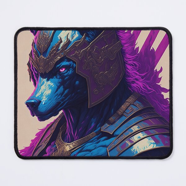 Item preview, Dog Warrior Indie T-Shirt Blue Husky designed and sold by B2-Soul-of-Art.