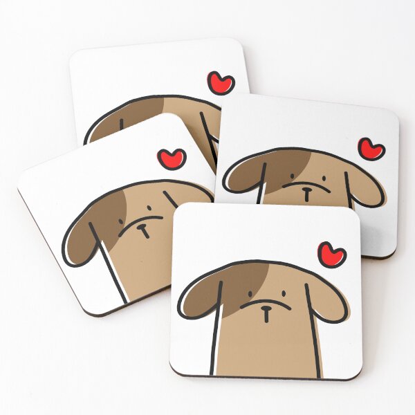 Item preview, cute dog designed and sold by LuckyColor.