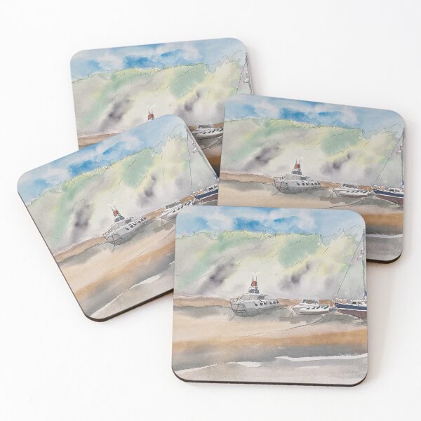 Item preview, New Quay Beach designed and sold by Robert Petcher Art.