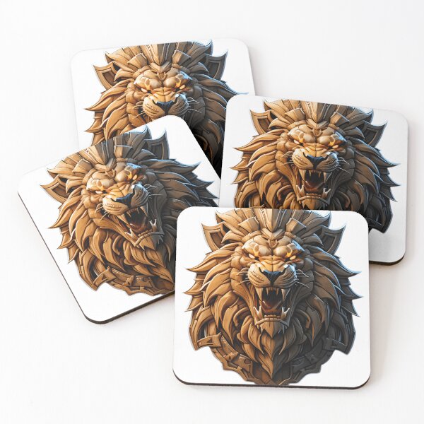 Item preview, angry lion designed and sold by gaahlKING2.