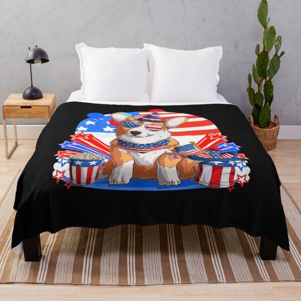 Item preview, Dog 4th of July Patriotic American Flag designed and sold by mainana78.
